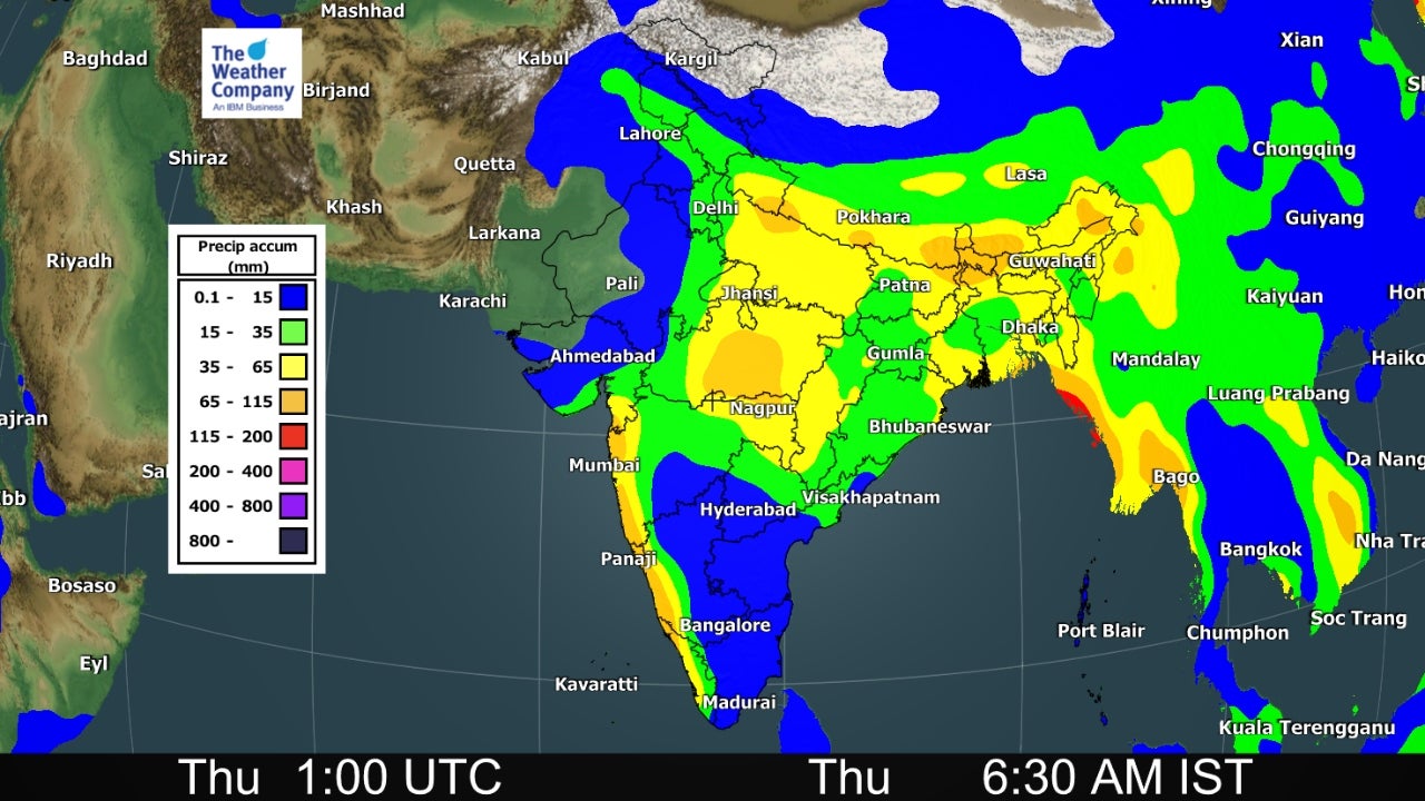Weather Today (July 13) Heavy Rains Over Uttarakhand, Karnataka